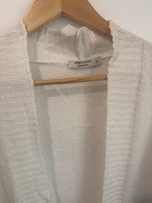 Blue and white cardigan, size M