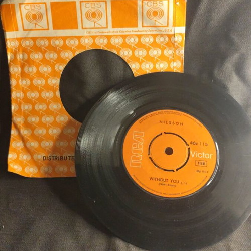 Nilsson Without You δίσκος βινυλίου 45rpm