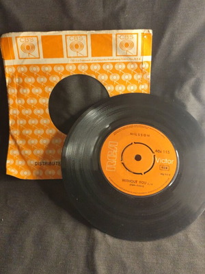Nilsson Without You δίσκος βινυλίου 45rpm