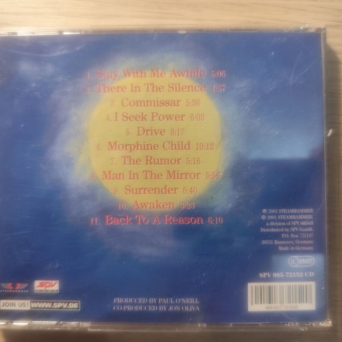 Savatage Poets & Madmen CD, heavy metal progressive metal