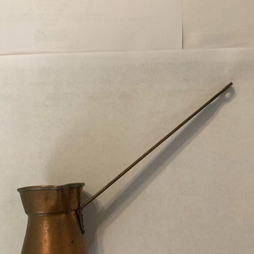 Small coffee pot used, as shown