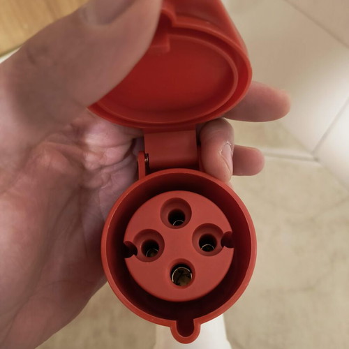 Waterproof Industrial Aviation Plug and Socket Y-Type Connector 32A