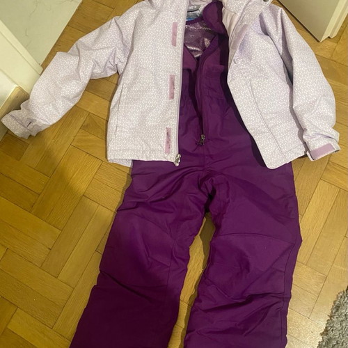 Columbia salopette and jacket used for 6-7 years old