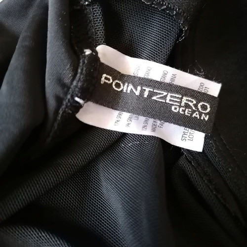 Point Zero one-piece swimsuit size M like new, black