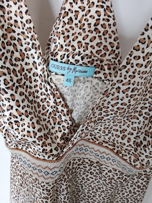Guess top beige size M like new