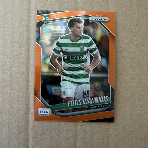 2025-26 Panini FIFA Prizm Rookie Fotis Ioannidis card like new