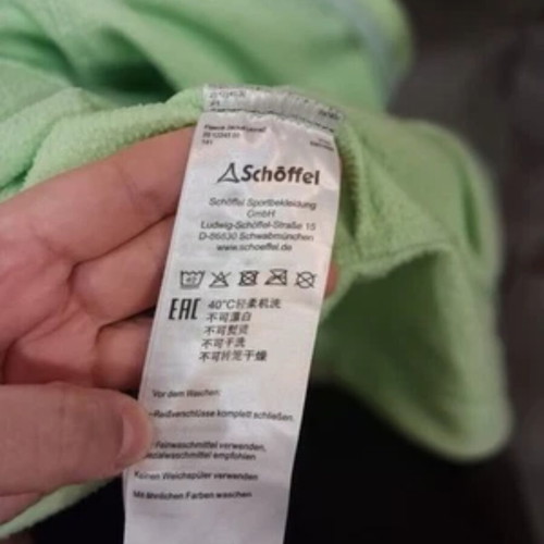 Schoffel Fleece Jacket Leona Full Zip Women's Medium used, green