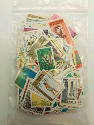 500 different foreign stamps new