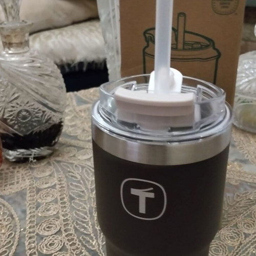 Trendy Tupperware Thermos 630ml New Black Chocolate