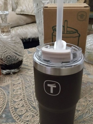 Θερμός Trendy 630ml Tupperware Καινούργιο Μαύρο Σοκολάτα