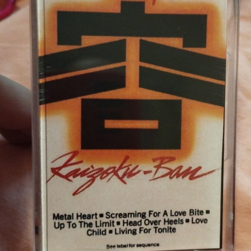 Accept Kayzoku Ban cassette new, metal