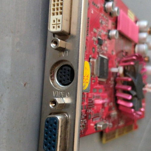 Gainward GeForce4 MX440-8X Golden Sample 64MB DDR graphics card used