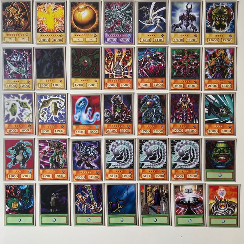 Yu-Gi-Oh Yami Marik anime style deck like new with protective sleeves