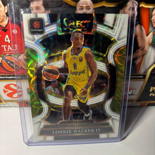 Panini Select EuroLeague Lonnie Walker IV Premier White Scope card like new