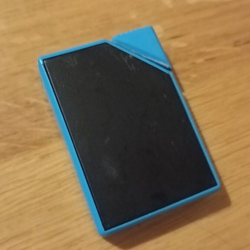 Davidoff collectible lighter blue and black like new
