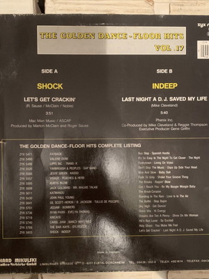 The Golden Dance-Floor Hits Vol. 17 vinyl Maxi-Single used, electronic