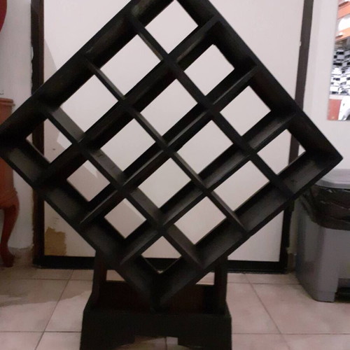 Storage furniture used, black color