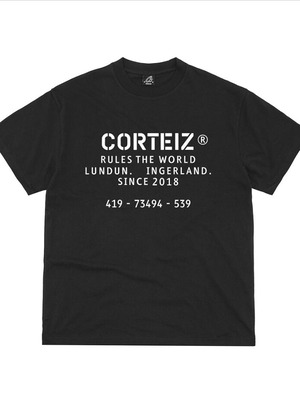 Corteiz OG Stencil T-shirt new, size M, black