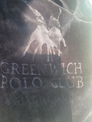 Greenwich Polo Club blanket black like new, acrylic, 220x240 cm