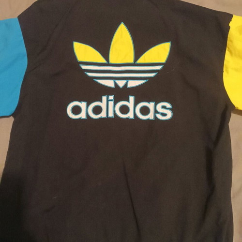 Adidas jacket special edition new, size M, black multicolor
