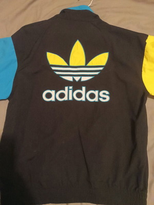 Adidas jacket special edition new, size M, black multicolor