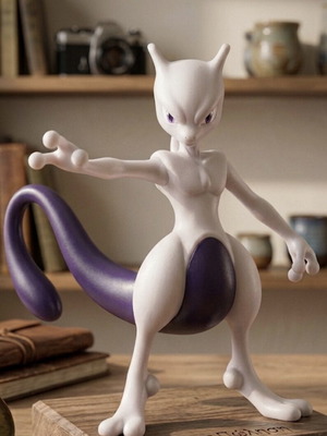 Mewtwoo 12 cm legendary Pokemon figure made to order