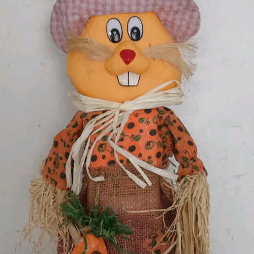 Easter decoration rabbit broom new