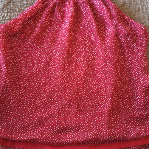 Caipirinha women's red polka dot top like new, size M