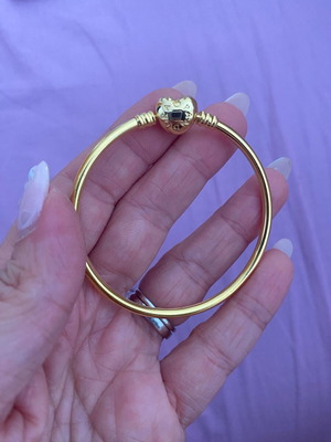 Гривна Pandora 14K като нова с подарък charm
