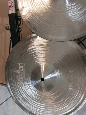 HI-HAT 14",  TRAKIAN TURKEY, Scrape Gold Bell, σφυρηλατο, χειροποίητο,ΕΠΑΓΓΕΛΜΑΤΙΚΌ και ΣΠΑΝΙΟ!!