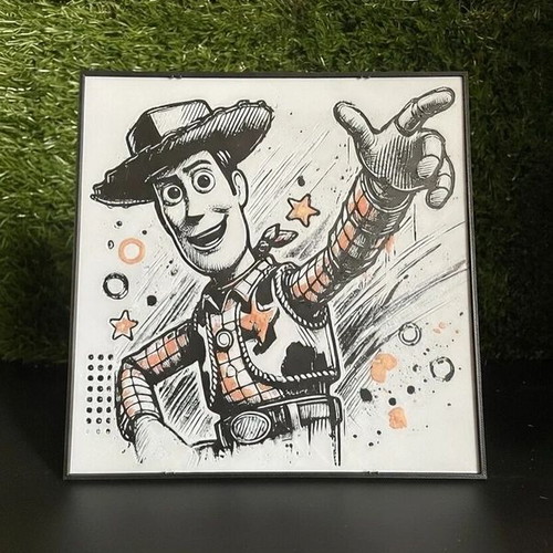 Woody Toy Story frame new 20×20 cm