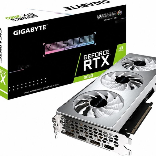 Gigabyte GeForce RTX 3060 VISION OC 12GB graphics card