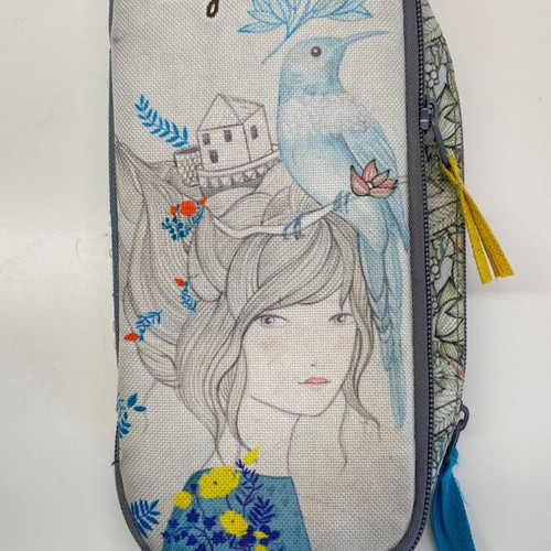 Lady Desidia Barrel Pencil Case like new