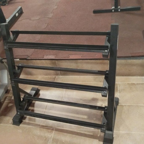Dumbbell stand used, one meter