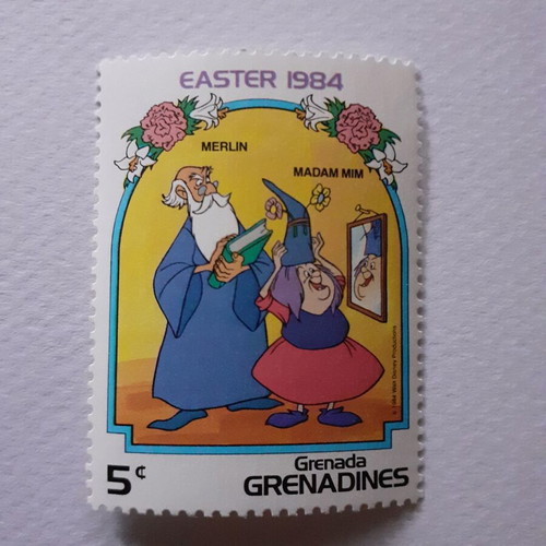 Grenada Grenadines Walt Disney Easter 1984 Stamp Set 7 Mint