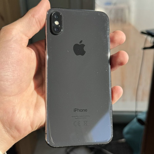 iPhone X 64GB black used with dual SIM and flawless screen