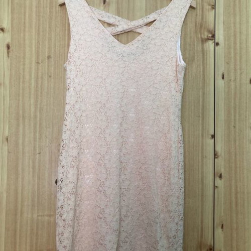Mini lace dress size LXL slim fit like new