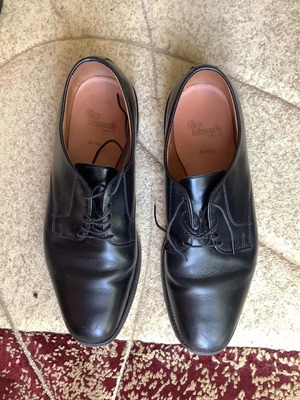 Allen Edmonds δερμάτινα ανδρικά σκαρπίνια νούμερο 45 σαν καινούργια μαύρα