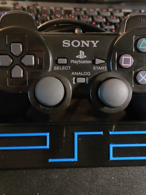 PS2 Controller Bases with Logo, new, set of 2