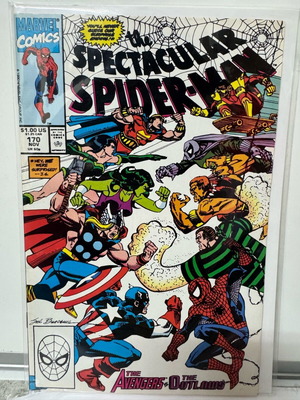 Marvel Comics Peter Parker The Spectacular Spider-Man Issue 170 like new, English