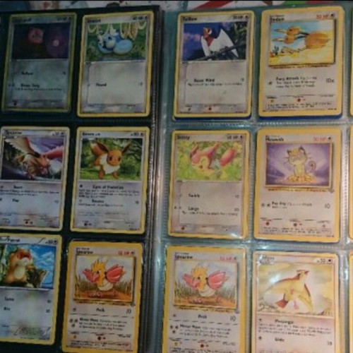 Pokemon cards like new with album and collectible value