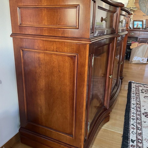 Vintage solid rosewood buffet like new
