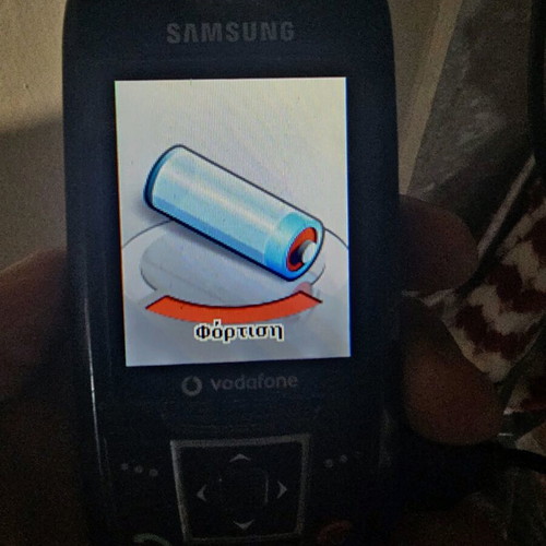 Samsung SGH-E250 cell phone like new, black