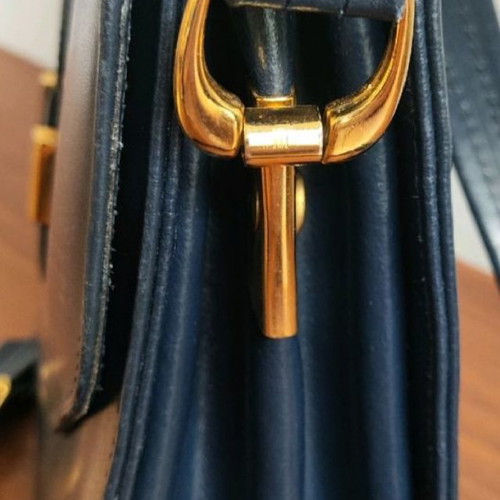 Vintage leather shoulder bags used, pack of 3