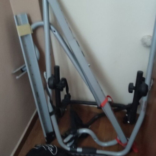 Menabo Steel Bike Rack Starfighter X2 for 2 Bikes Compatible with Renault Megan 2