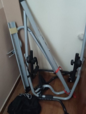 Menabo Steel Bike Rack Starfighter X2 for 2 Bikes Compatible with Renault Megan 2
