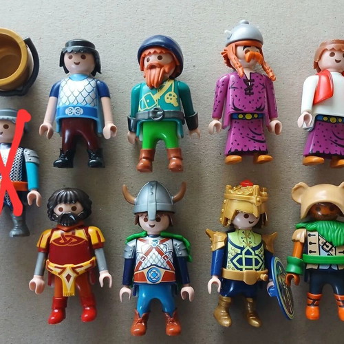 Playmobil νάνοι μεταχειρισμένοι, 8 φιγούρες