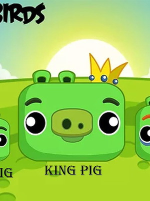 Angry Birds (Pigs) Καινούργιες Χαρτοφιγούρες για Κατασκευή