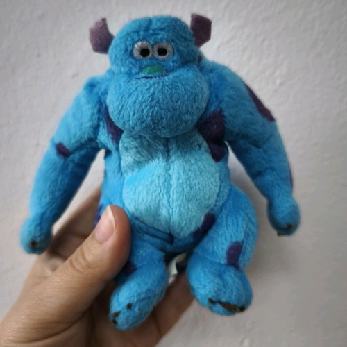 Sully plush toy used, Disney Pixar Monster Inc. 2002, 13cm