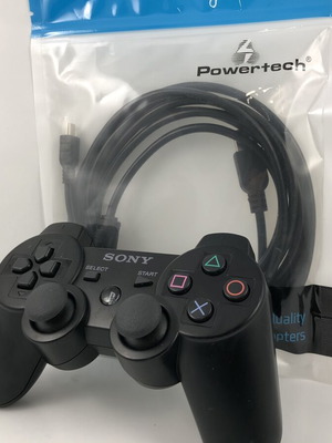 Refurbished PS3 PlayStation 3 controller with 3-meter charging cable VX4 158